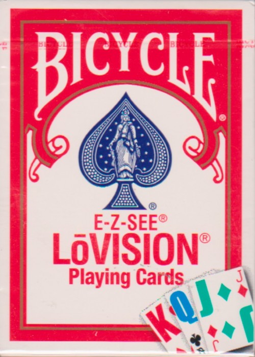E-Z-See LoVision Red [Bicycle] black barcode front image