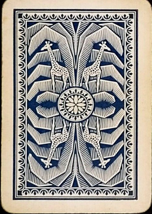 Giraffe No. 600 Blue front image