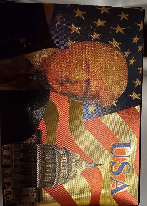 Donald Trump Gold Foil Waterproof Cards front image