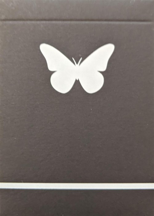 Butterfly Black Series Black & White Unmarked Unnumbered front image