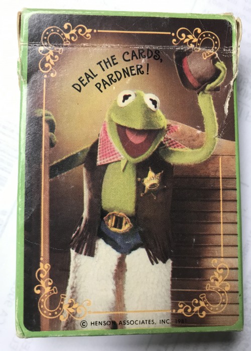 Kermit deal the cards pardner front image