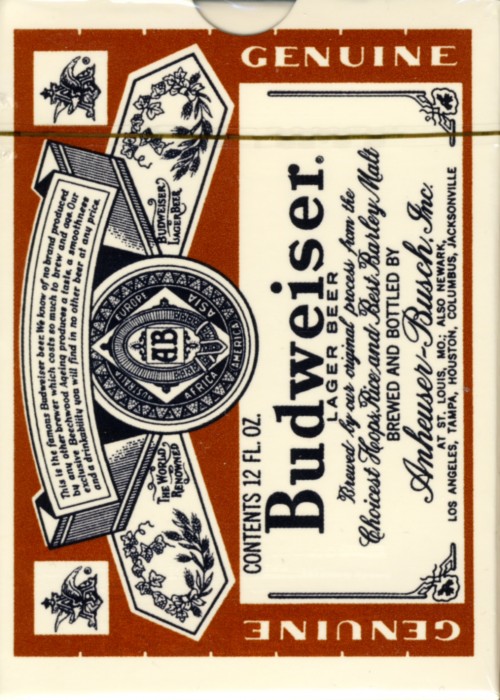 Budweiser front image