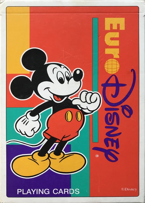 EuroDisney Playing Cards / Cartes A Jouer front image