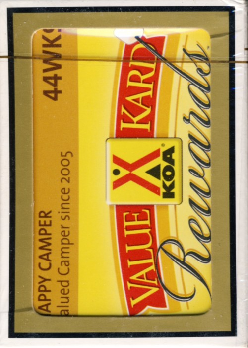 KOA Value Kard Rewards front image