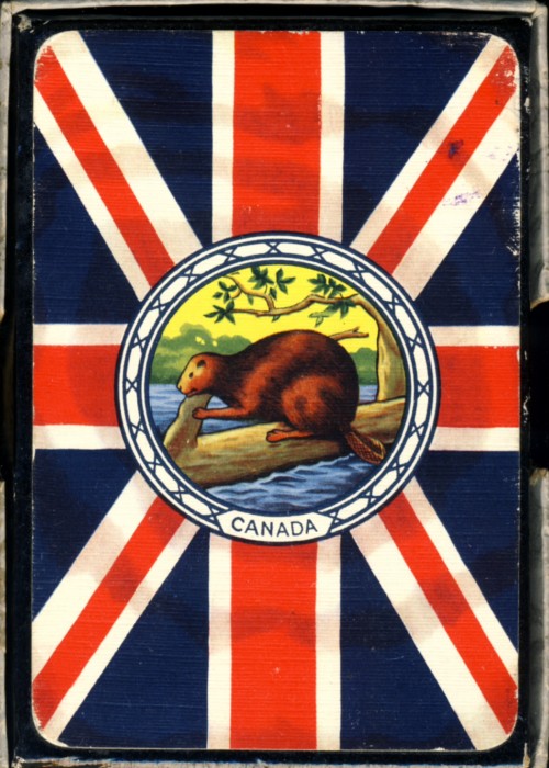 Canada Union Jack with Beaver front image