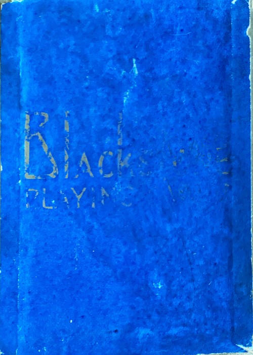 Black Stone Playing Cards front image