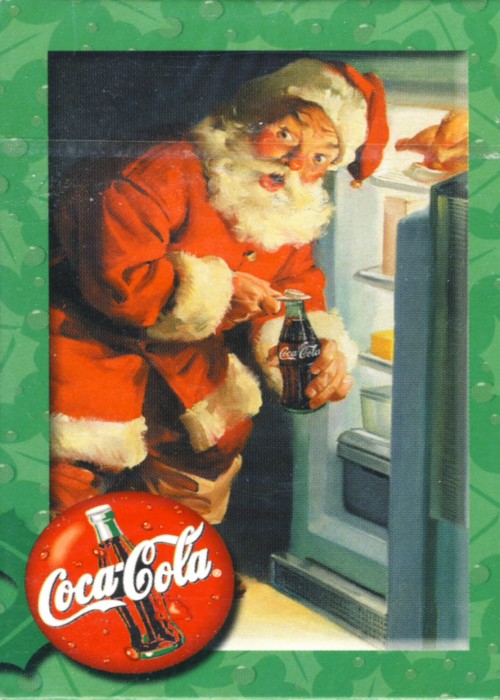 Coca-Cola Santa Opening Bottle front image