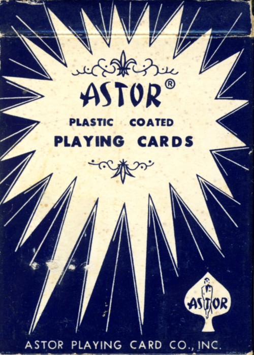 Astor Pinochle Blue front image