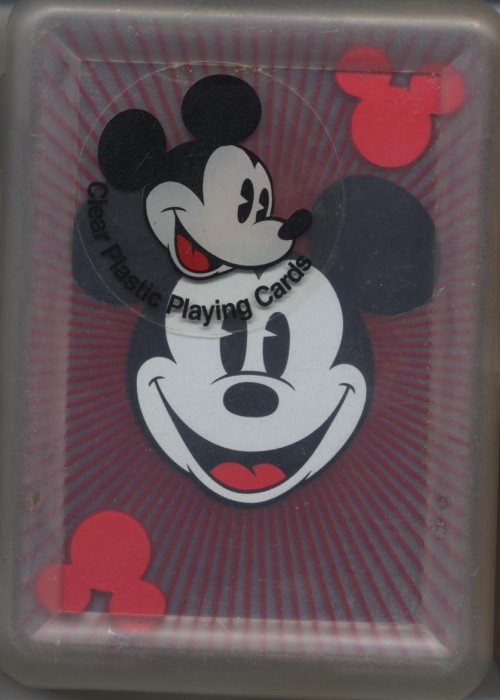 Mickey Mouse Clear Plastic front image