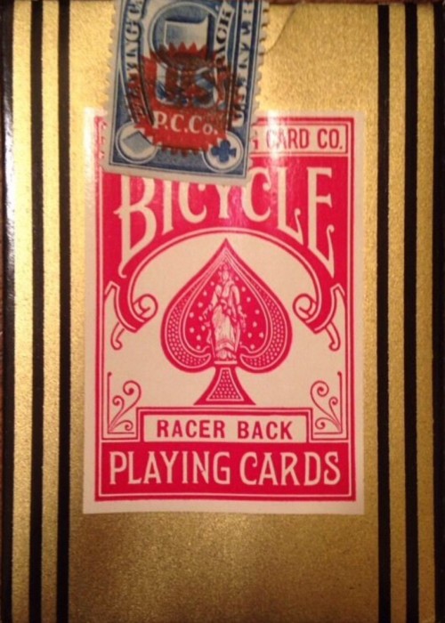 Racer Back Red (Gold Tuck) [Bicycle] front image