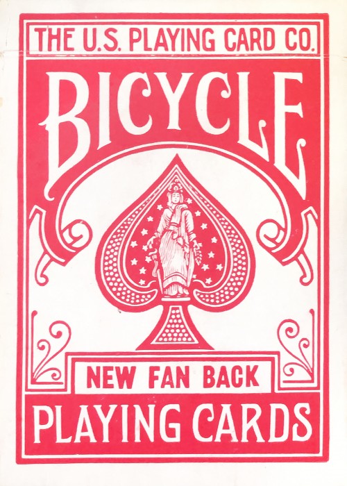 New Fan Back [Bicycle] front image