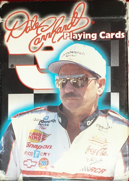 Dale Earnhardt Playing Cards front image