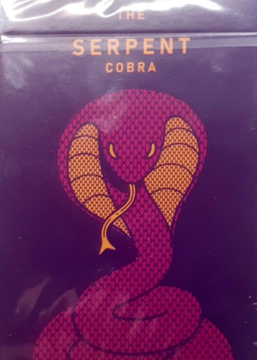 The serpent cobra purple front image