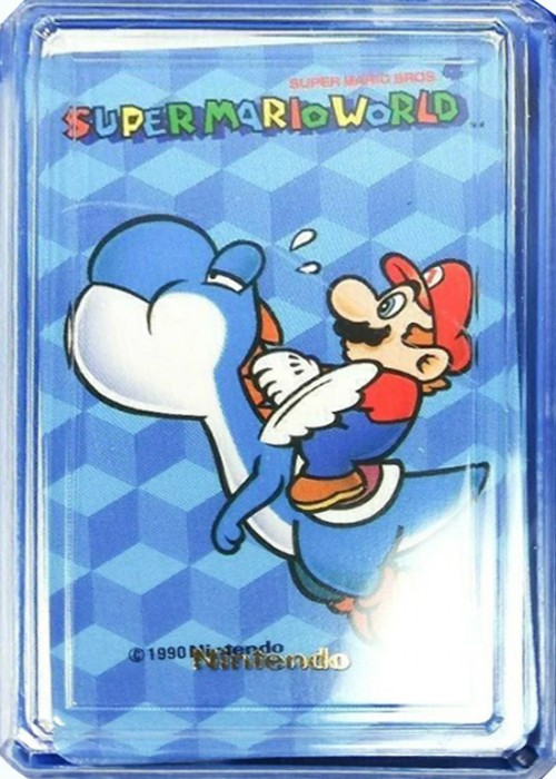 Super Mario World (Blue Yoshi) front image