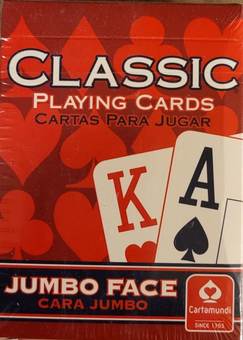 Classic Jumbo Face Red front image