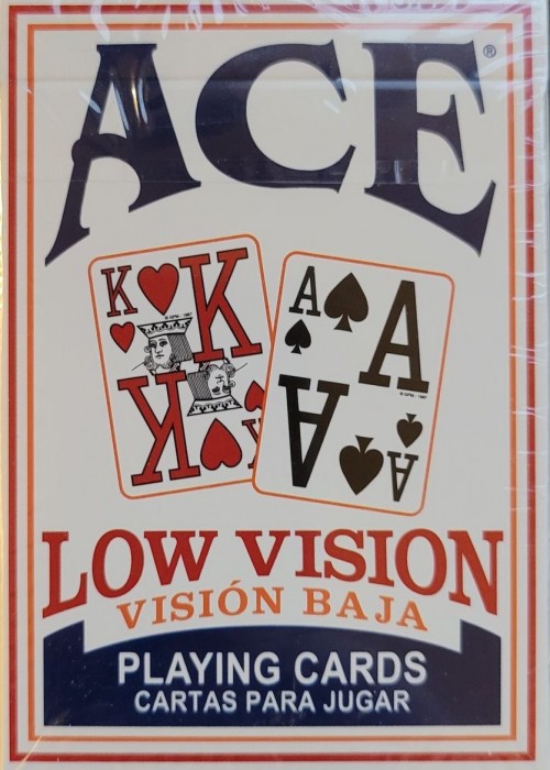 ACE LOW VISION BLUE front image
