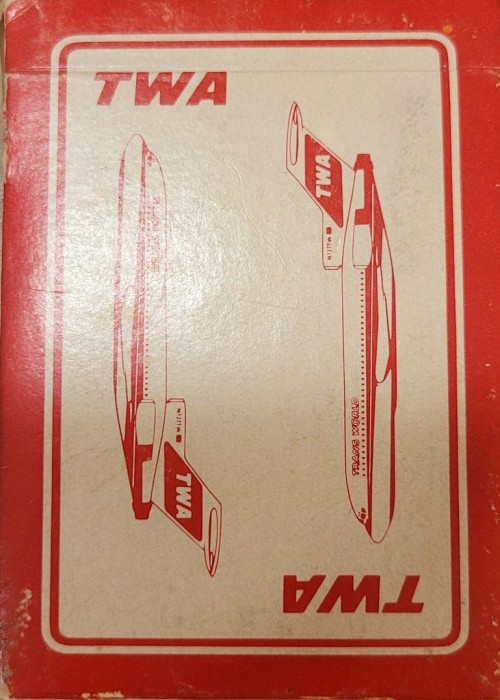 TWA Flight Cards front image