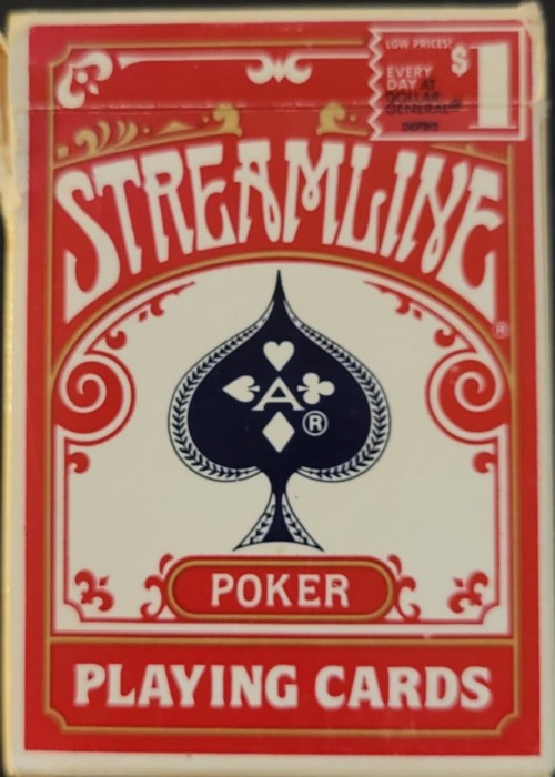 Streamline Poker No 1 (Red) front image