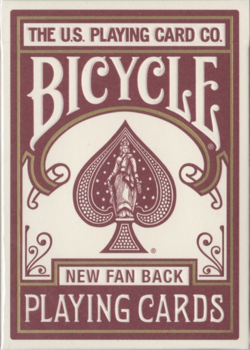 New Fan Back Red [Bicycle] front image
