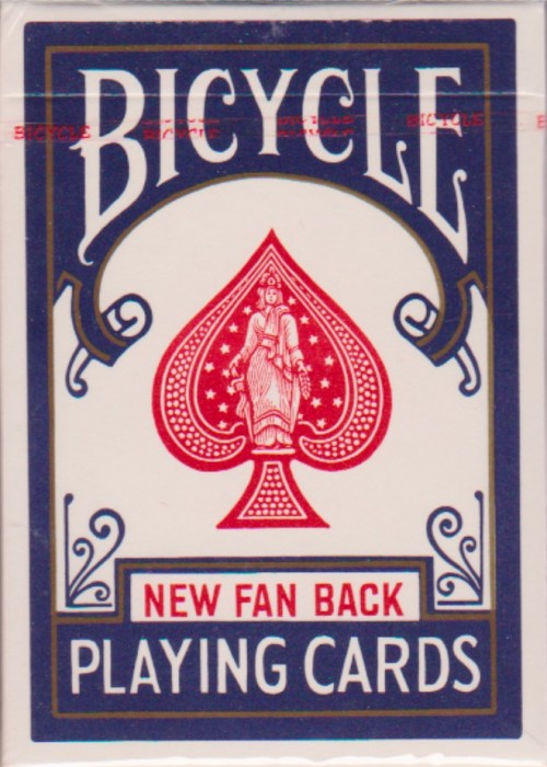 New Fan Back Blue [Bicycle] front image