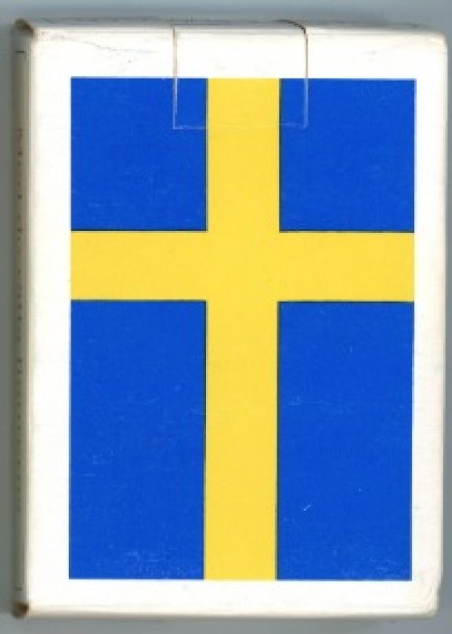 Obergs SPELKORT Swedish Flag front image