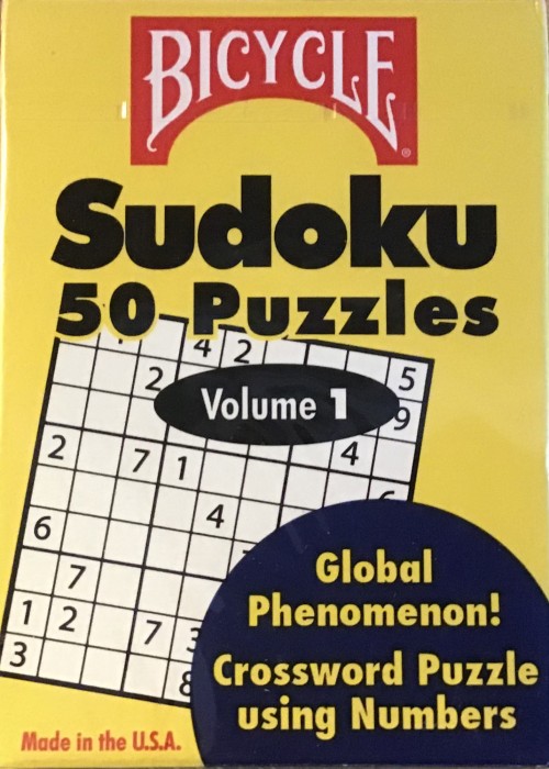 Sudoku (Volume 1) [BICYCLE] front image