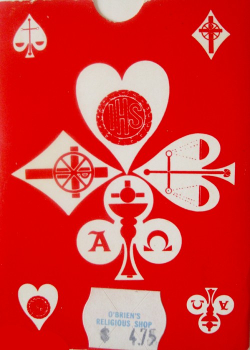 Catholic Doctrine Playing Cards front image