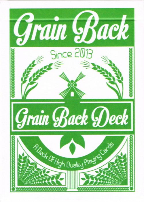 Grain Back Deck Green front image
