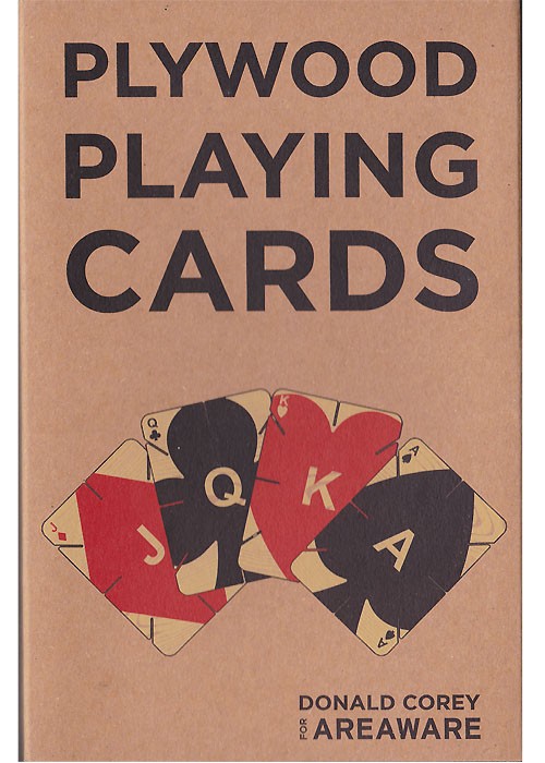 Plywood Playing Cards front image