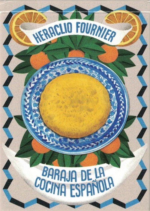 Heraclio Fournier Baraja de la Cocina EspaÃ±ola [Tribute to Spanish Gastronomy] (150th Anniversary) front image
