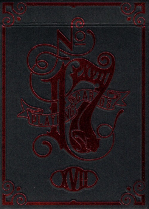 Black17 (Red Gilded) front image