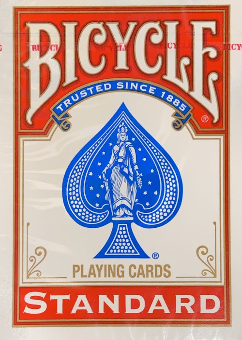 STANDARD Red ( BLUE SQUARE ) [Bicycle] front image