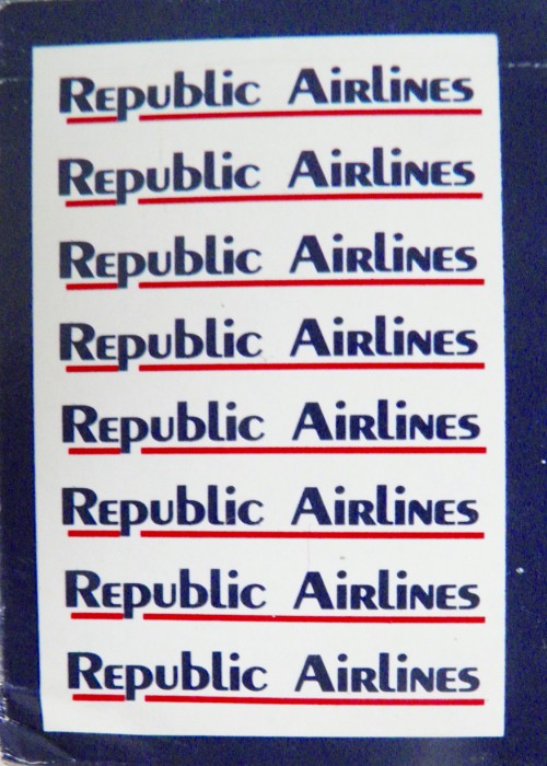 Republic Airlines Blue front image
