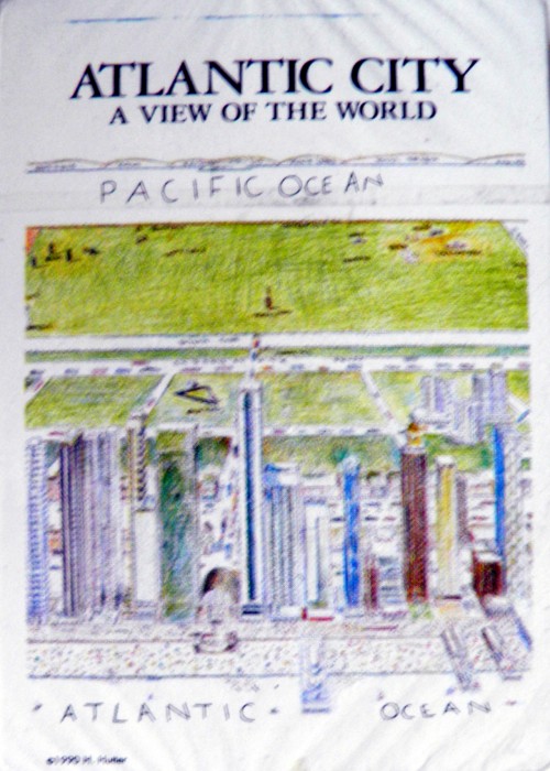Atlantic City - A View of the World front image