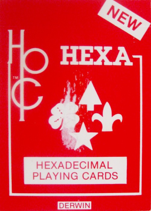 Hexadecimal Playing Cards front image