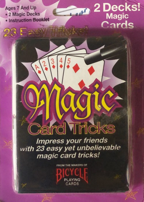 Magic card tricks front image