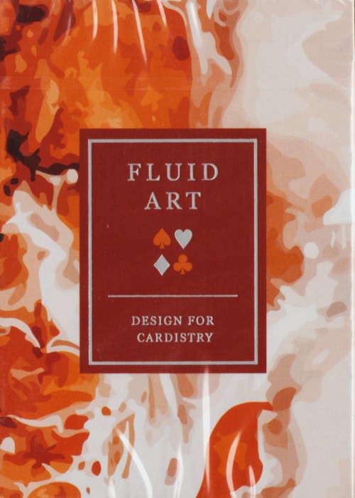 Fluid Art (Orange Luxury Gilded) front image