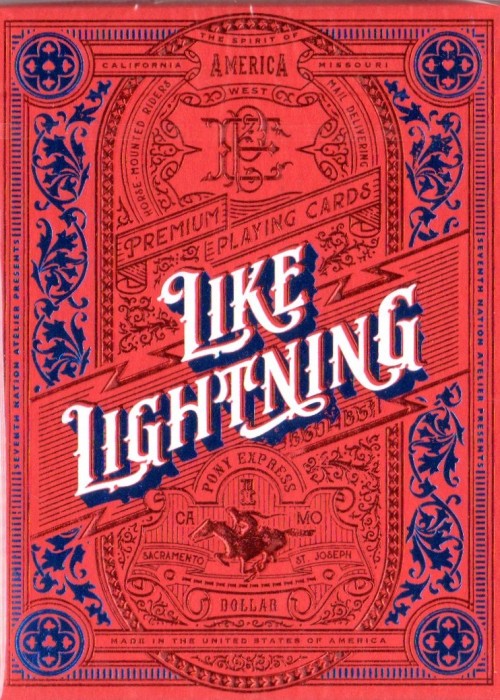 Like Lightning (Cobalt) front image