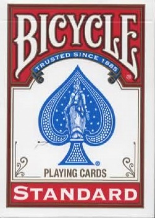 Standard Red (Dual color back) [Bicycle] front image