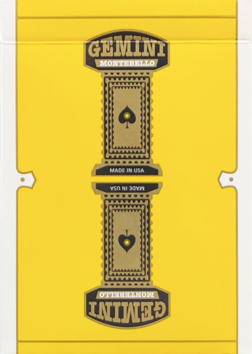 Gemini Casino Yellow Gilded front image