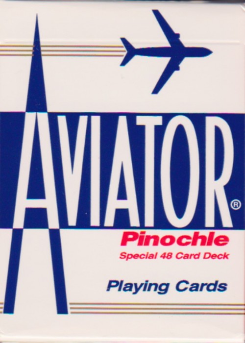 Aviator Pinochle 918 Blue front image