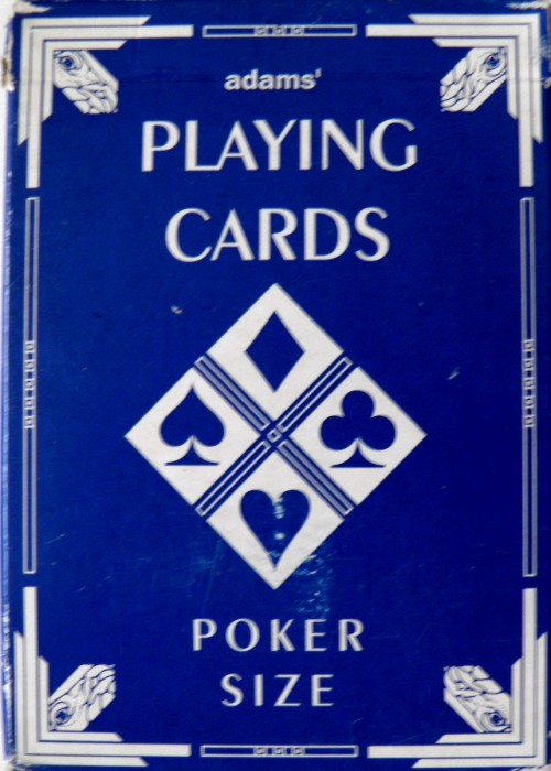 Adams Playing Cards (Mind Reader Deck) front image
