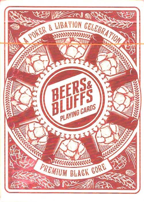 Beers & Bluffs (Red) front image