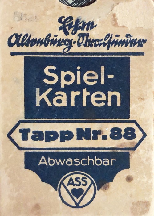 Spiel Karten Tapp NR.88 front image