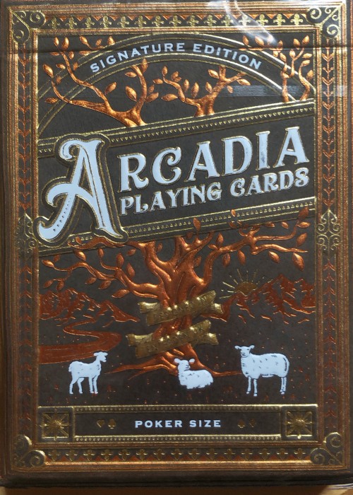 Arcadia Signature Earthy Brown Gilded front image
