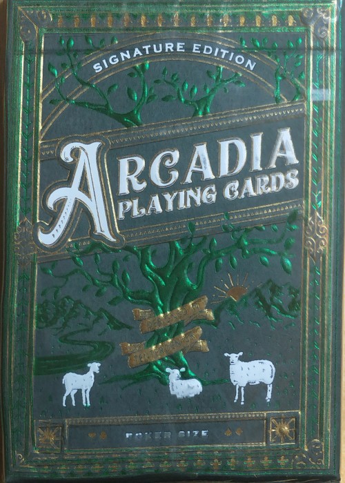 Arcadia Signature Forrest Green Gilded front image