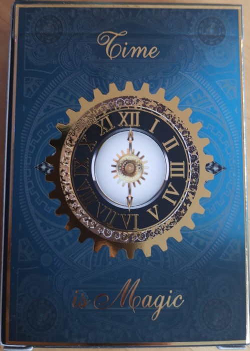Time is Magic - blue front image