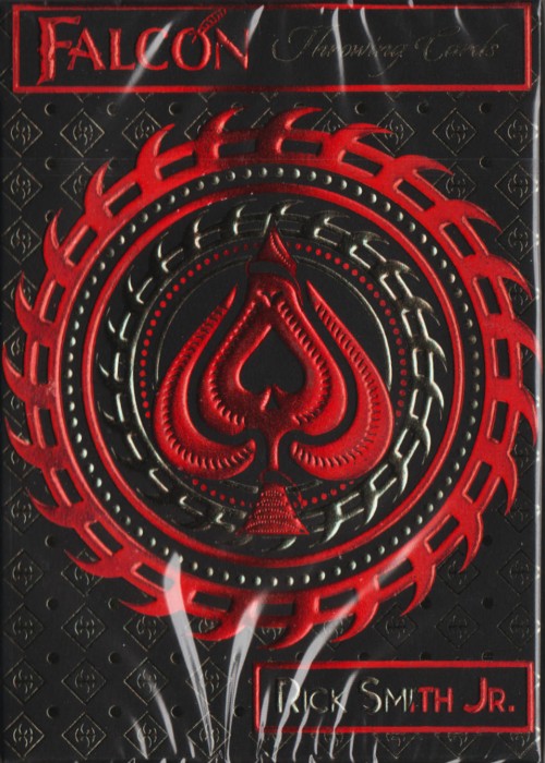 Falcon Razors (Gunmetal/Red Foil) front image