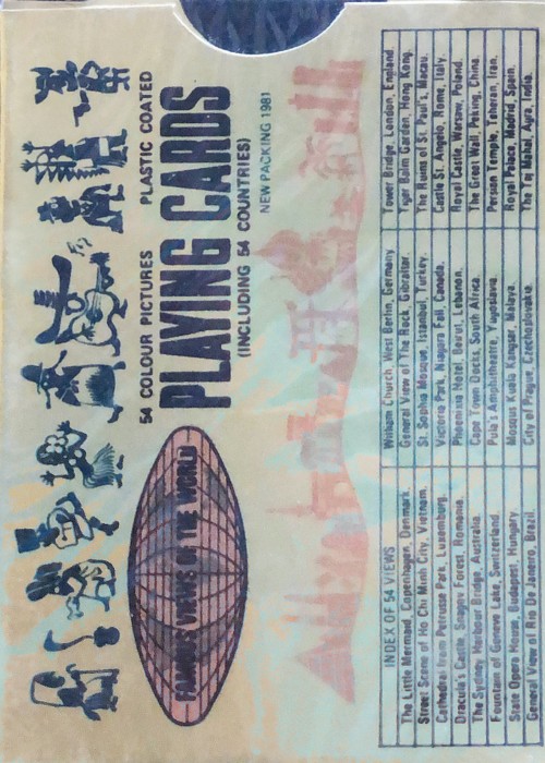 Famous views of the world front image