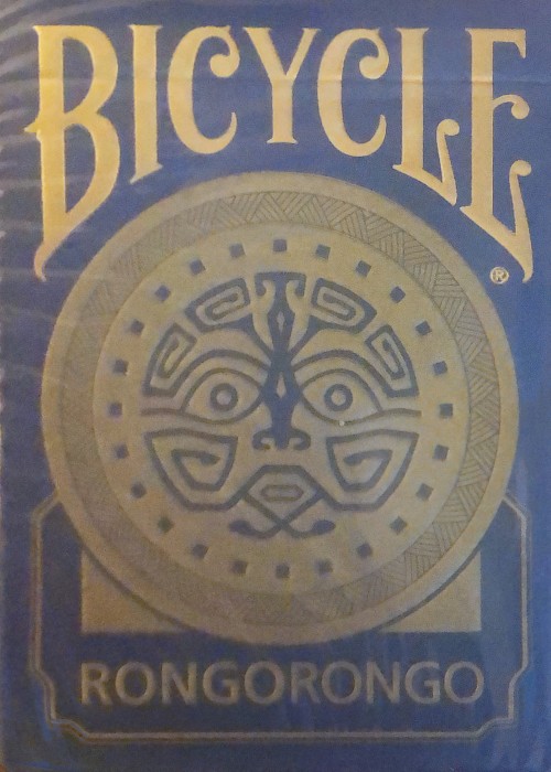 Rongorongo black stamp front image